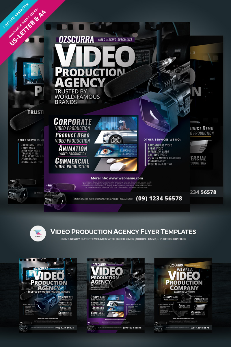 Video Production Agency - Corporate Identity Template