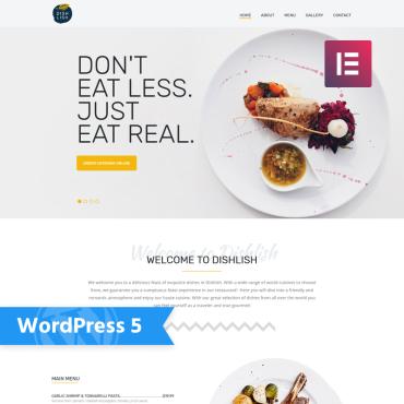 Dishes Menu WordPress Themes 77146