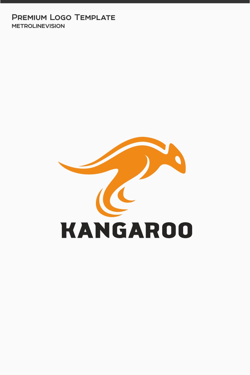 Kangaroo Logo Template