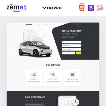 Rent Reservation Landing Page Templates 77212