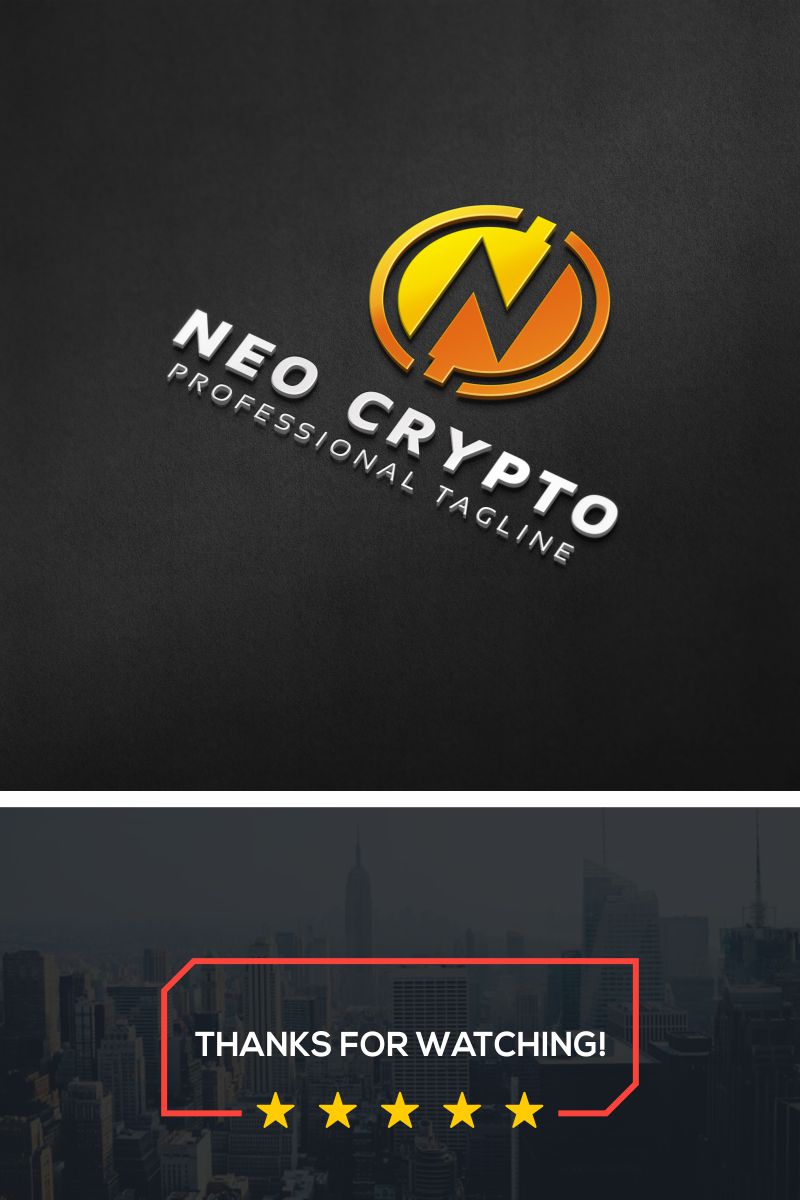 Neo Crypto - N Letter Logo Template