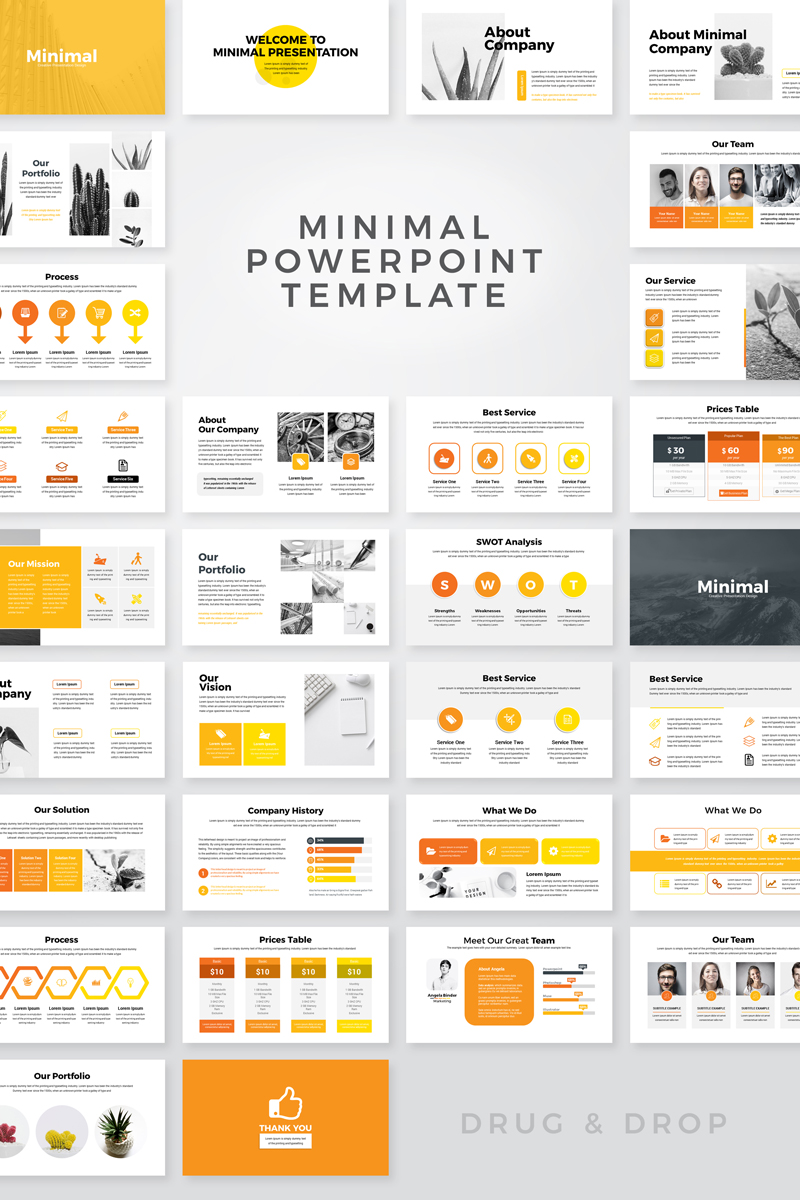 Minimal - PowerPoint template