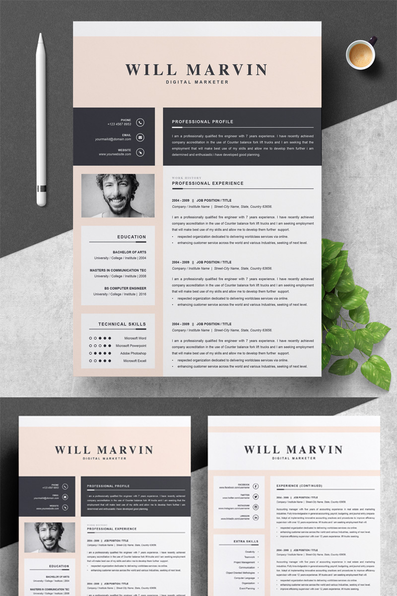 Will Marvin Resume Template