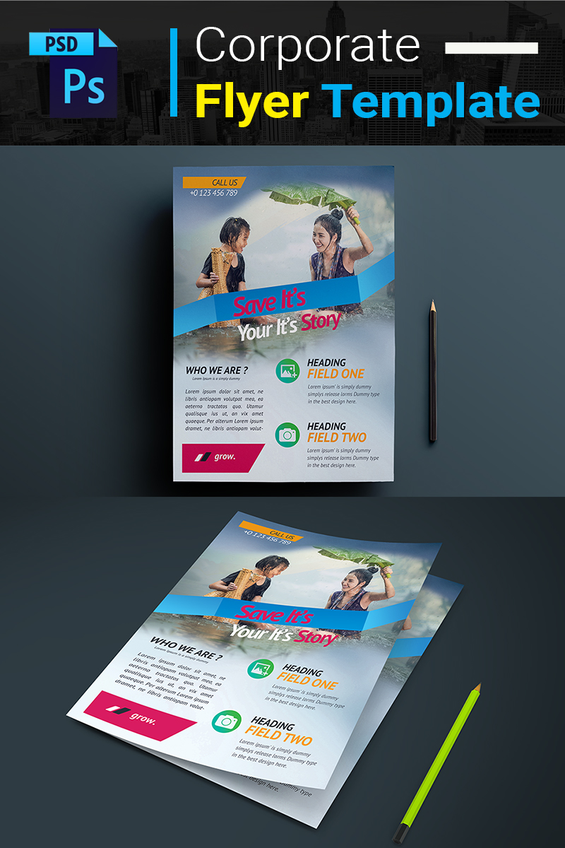 Your Story Flyer - Corporate Identity Template