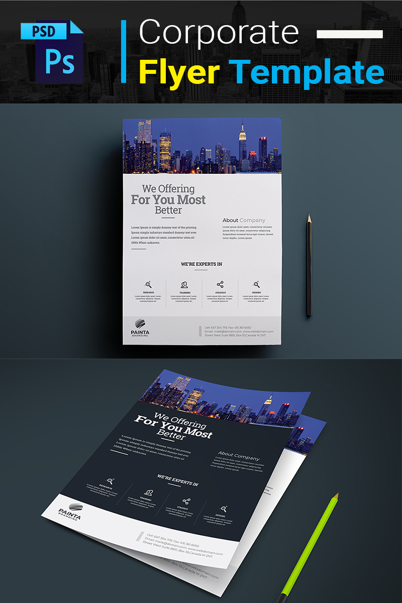 Offer Flyer - Corporate Identity Template