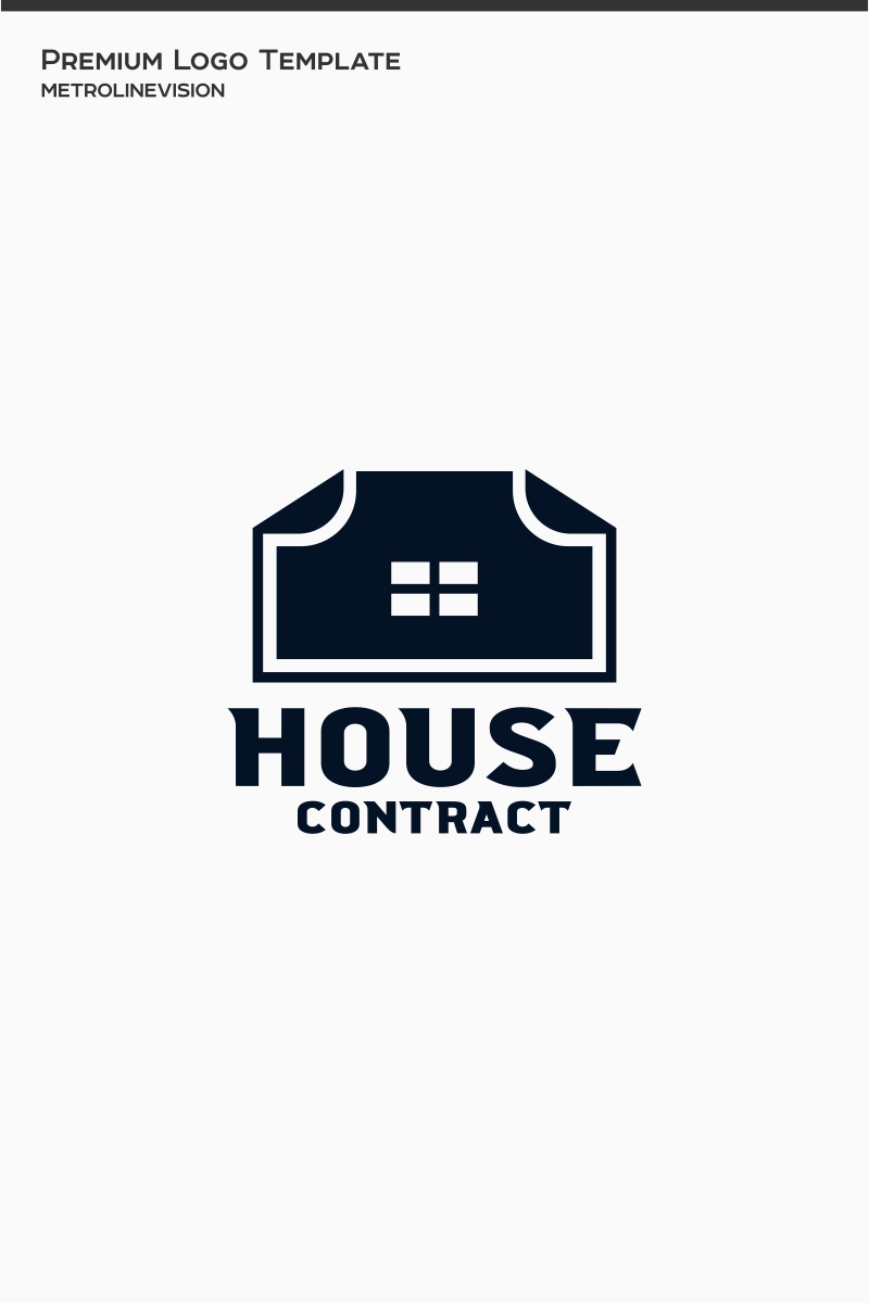 Paper House Logo Template