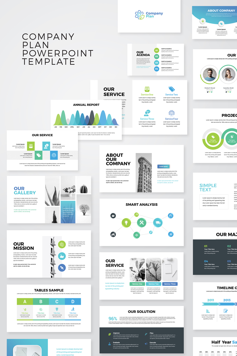 Company Plan - PowerPoint template