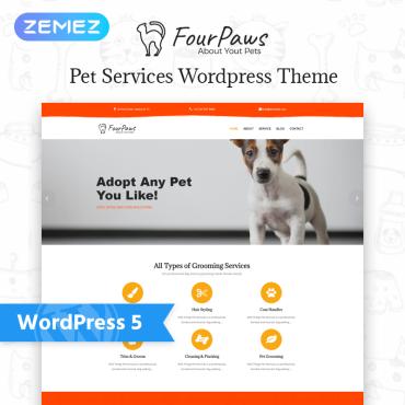Zoo Pets WordPress Themes 77545