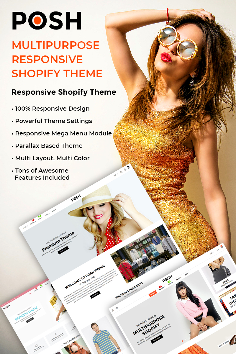 Posh - Simple, Clean & Minimalist Responsive Shopify Theme