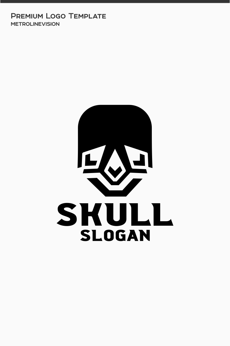 Skull Logo Template