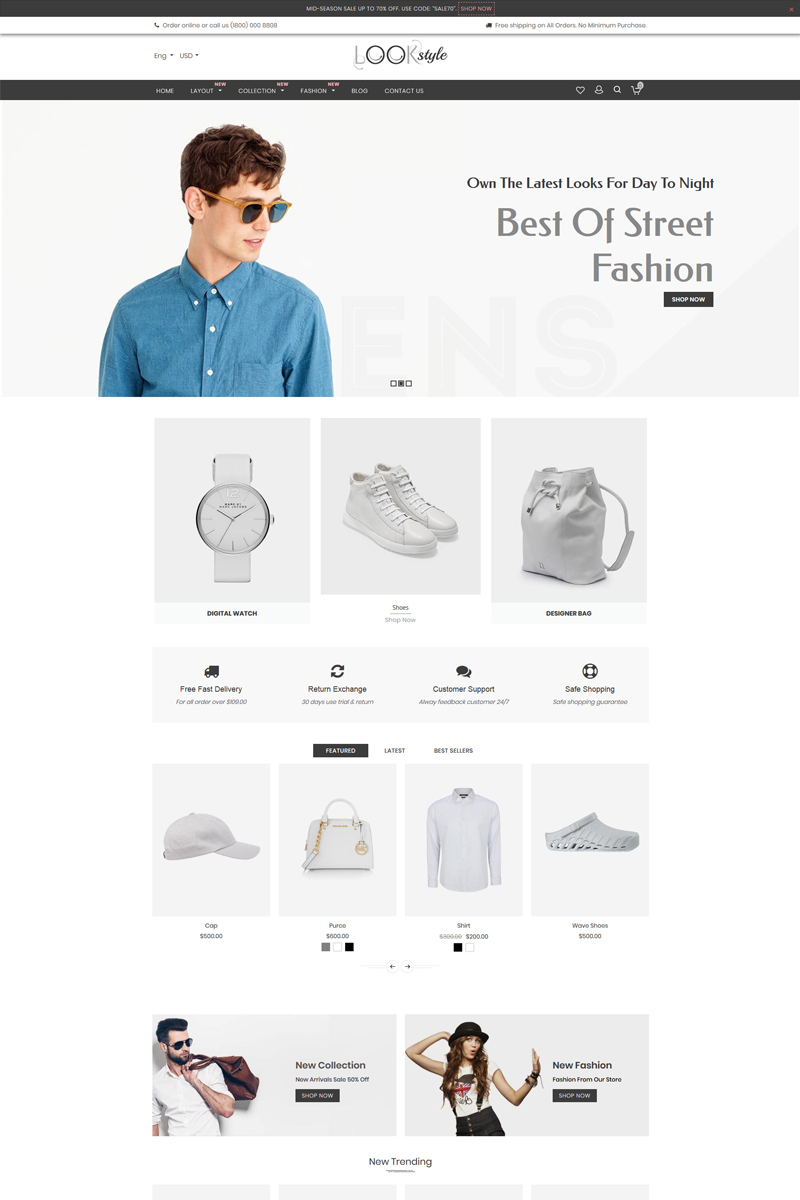 Look Style - Multipurpose Shopify Theme
