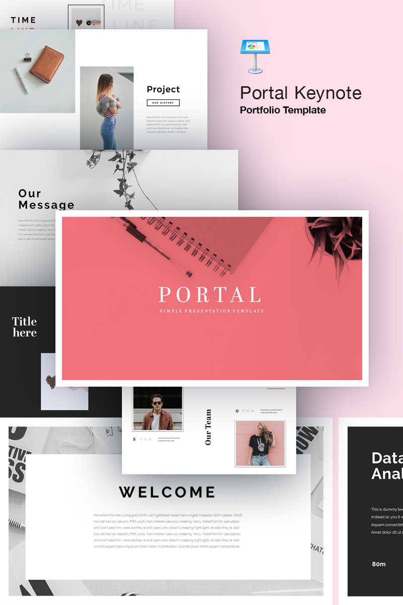 Portal - - Keynote template