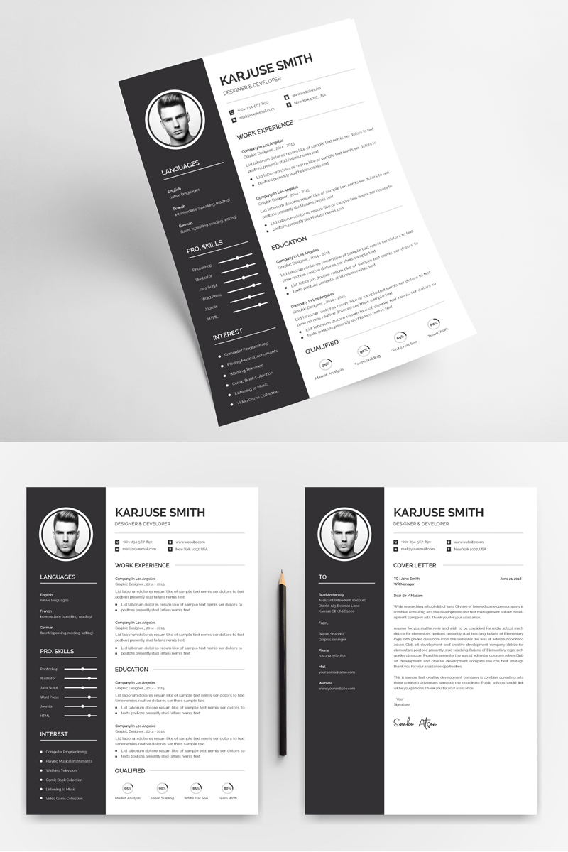 Karjuse Smith - Resume Template