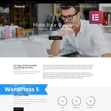 Consulting Strategy WordPress Themes 77788