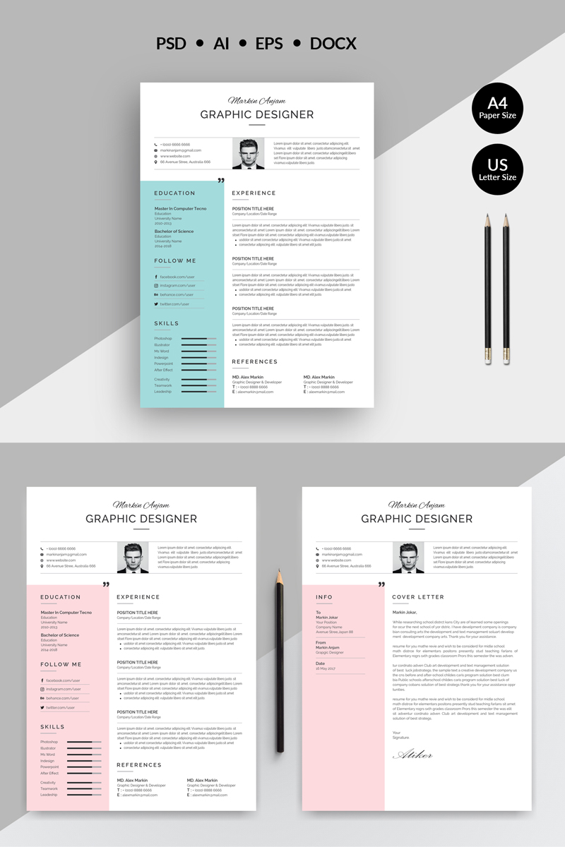 Gentle Modern & Professional Resume Template