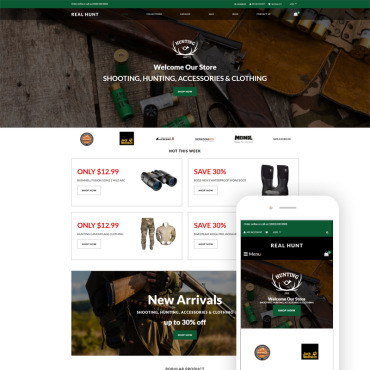 Ecommerce Hunting Shopify Themes 77864