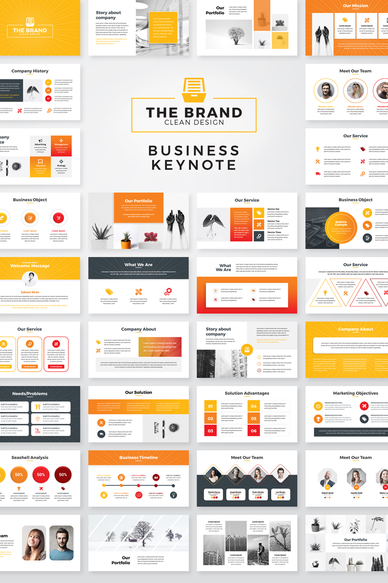 The Brand - - Keynote template