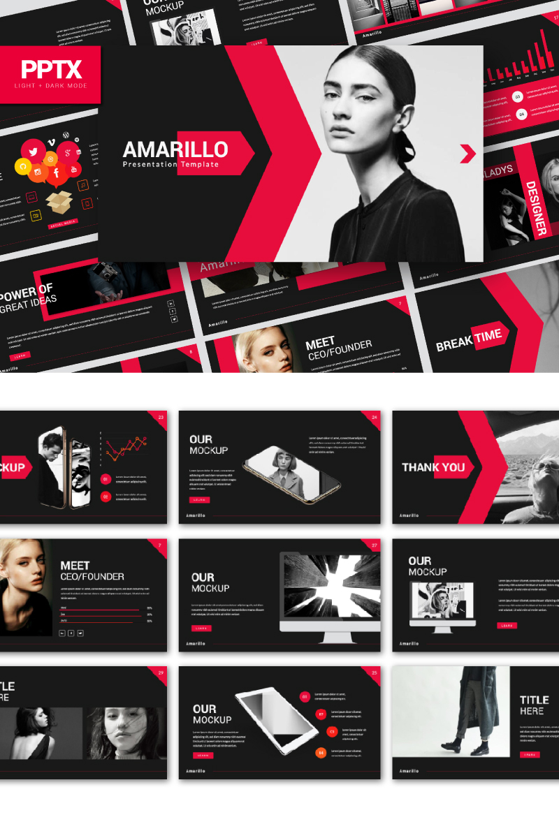 Amarillo - Keynote template