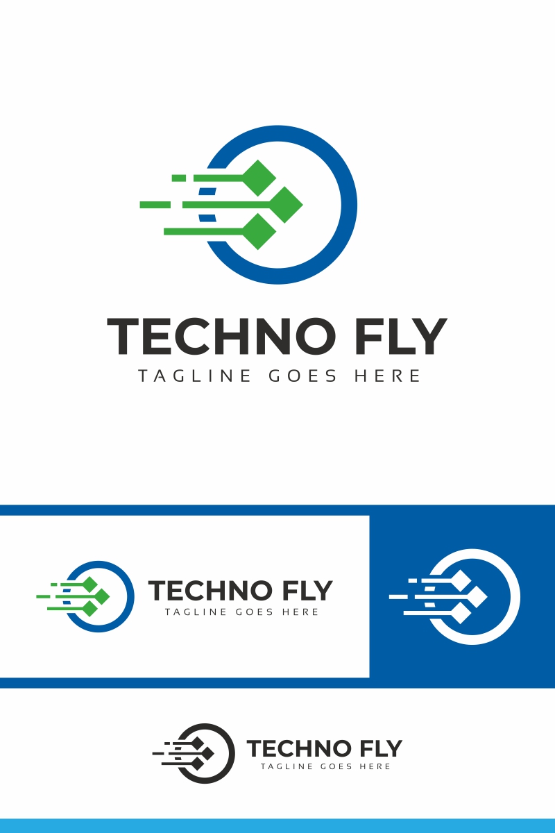 Circle Tech Logo Template