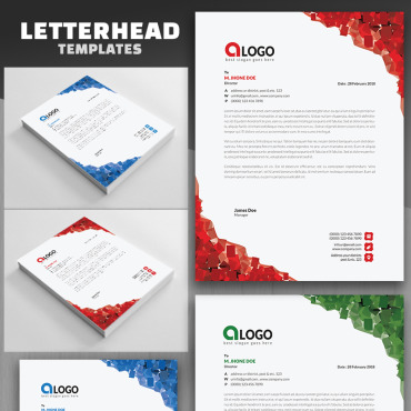 Colorful Corporate Corporate Identity 78162