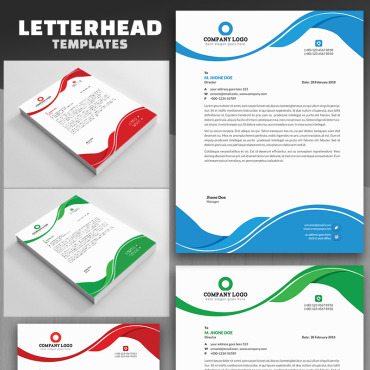 Colorful Corporate Corporate Identity 78163