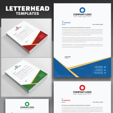 Colorful Corporate Corporate Identity 78165