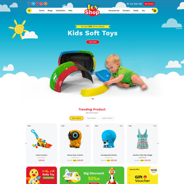 Toys Kids Shopify Themes 78278