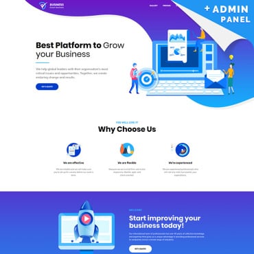 Solution Solutions Landing Page Templates 78303
