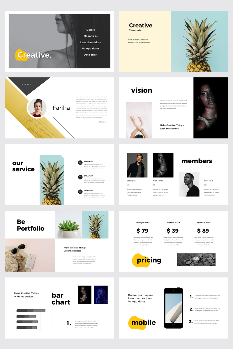 Creative - PowerPoint template