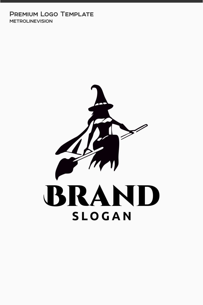 Witch Logo Template