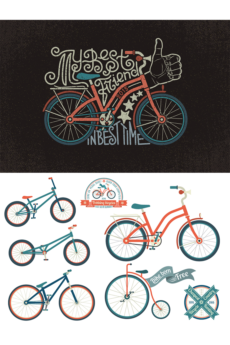 Bicycles - Illustration