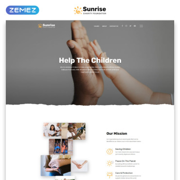 Charity Church Landing Page Templates 78389