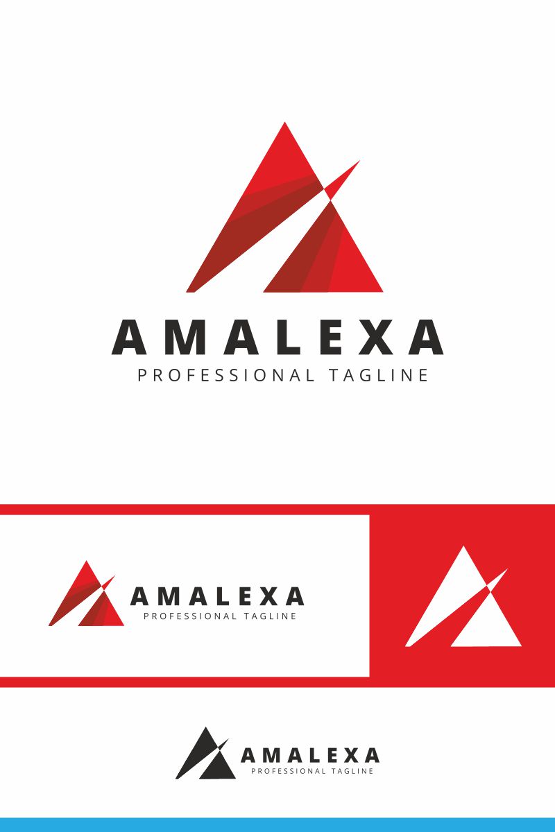 Amalexa Logo Template