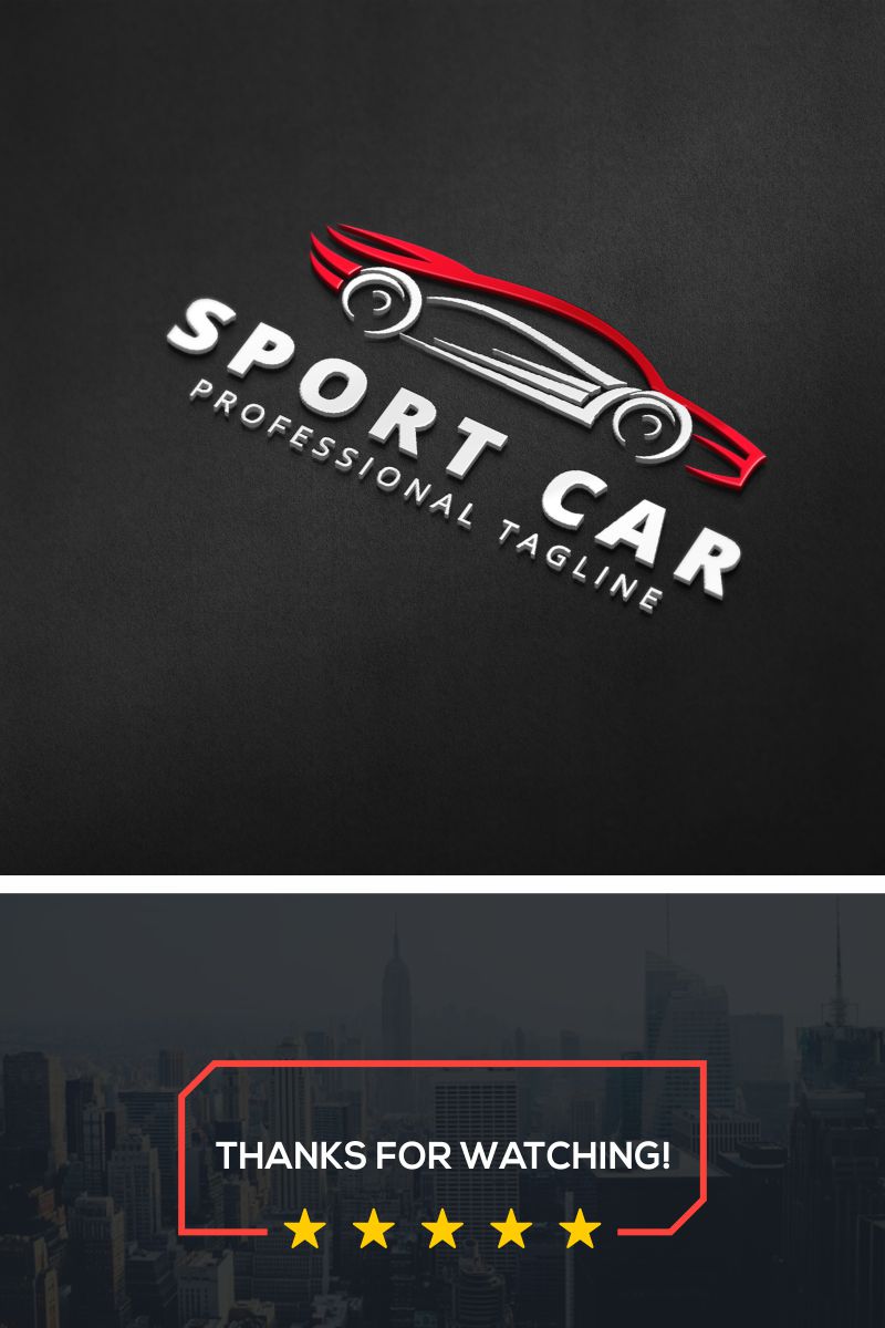 Sport Car Logo Template