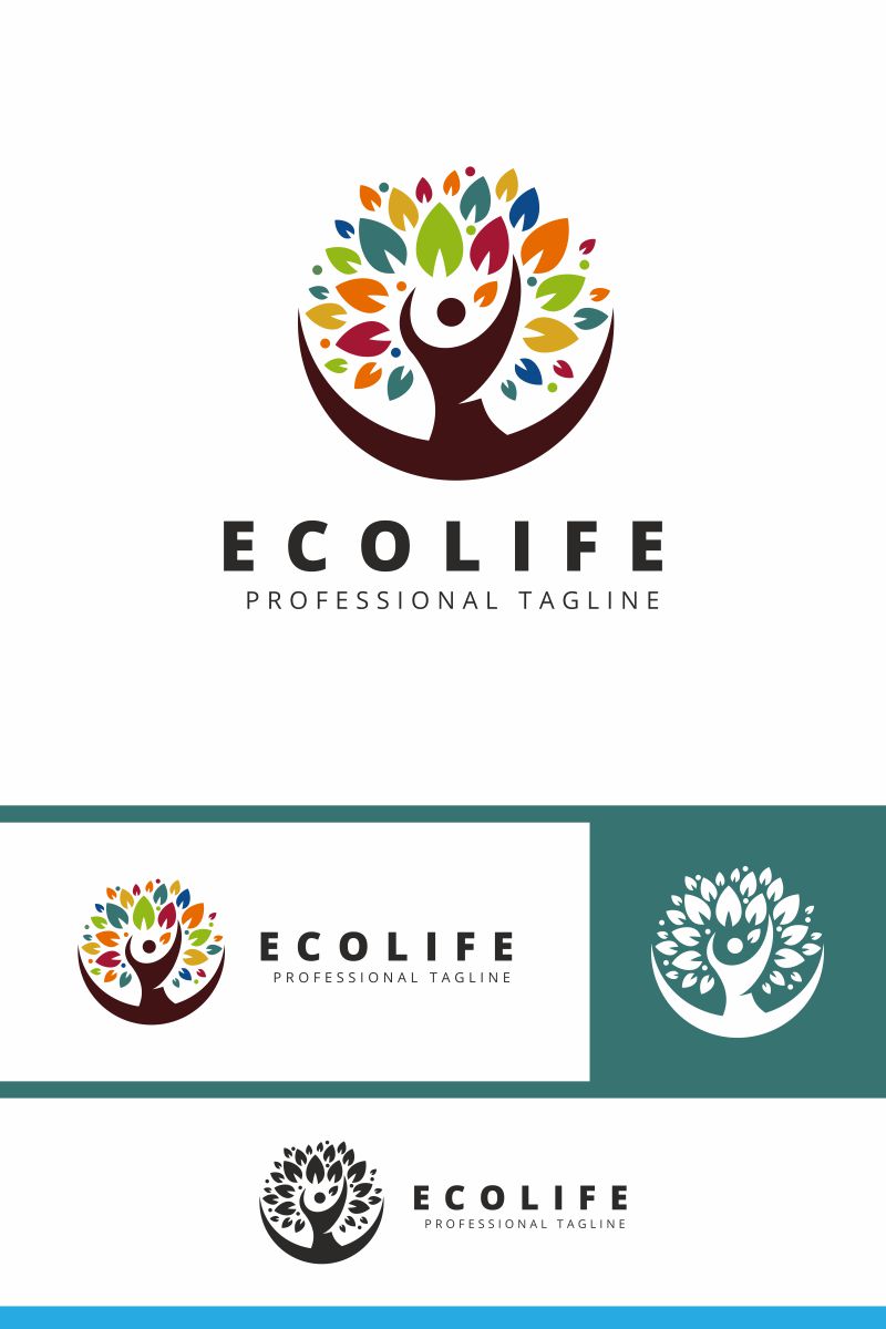 Eco Life Logo Template