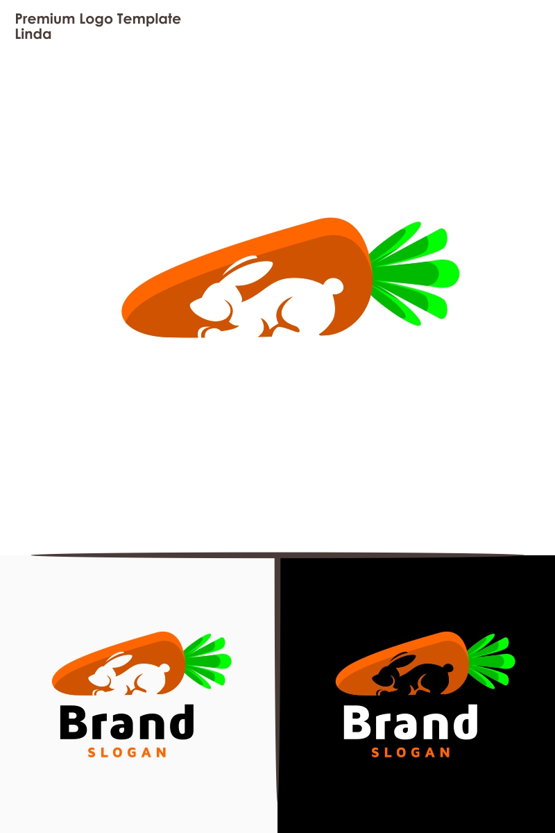 Rabbit Logo Template