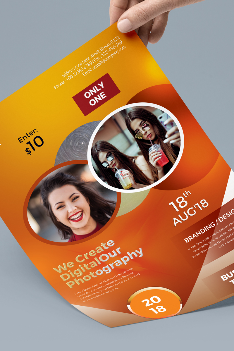 Only One Flyer - Corporate Identity Template