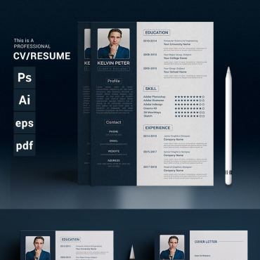 Clean Complete Resume Templates 78796