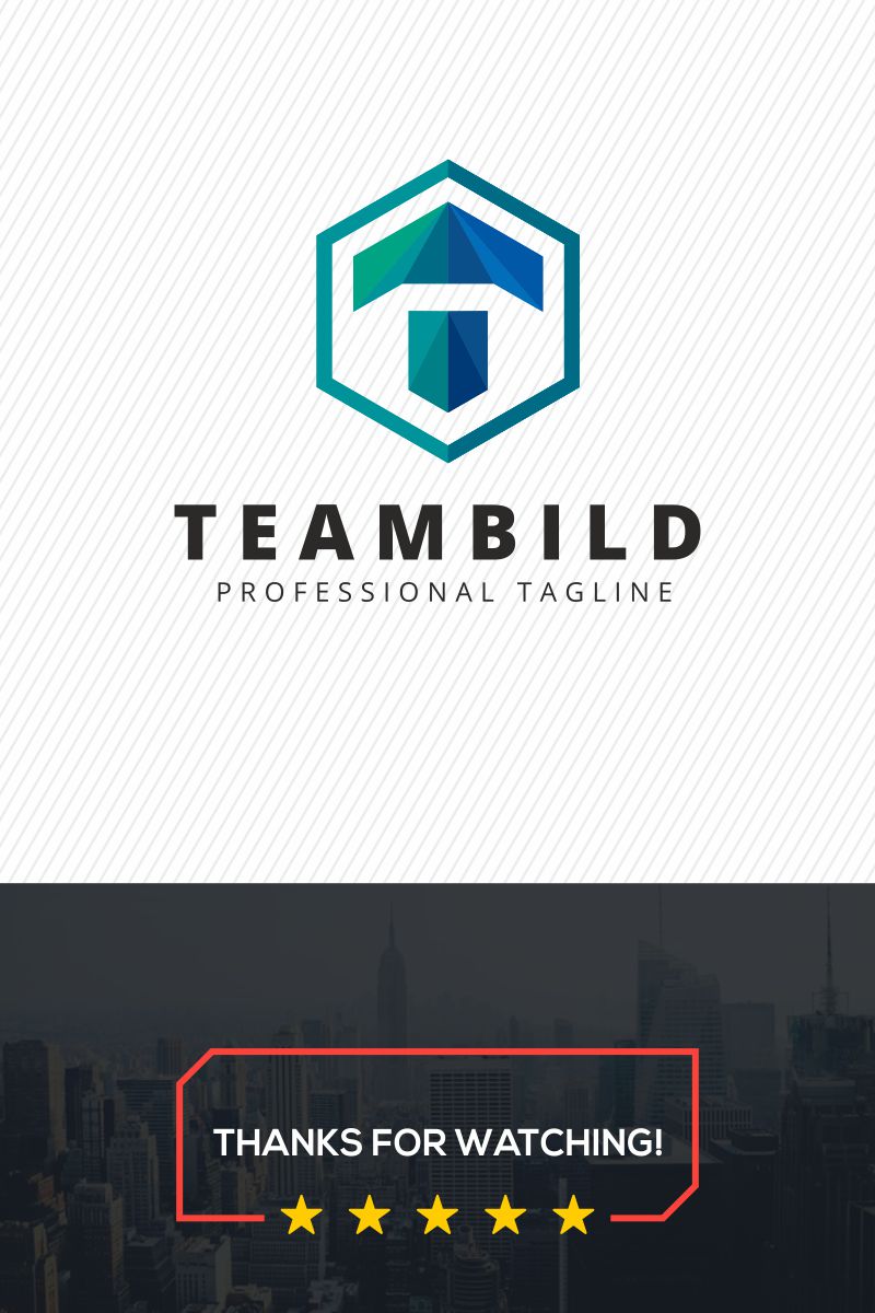 Teambild - T Letter Logo Template