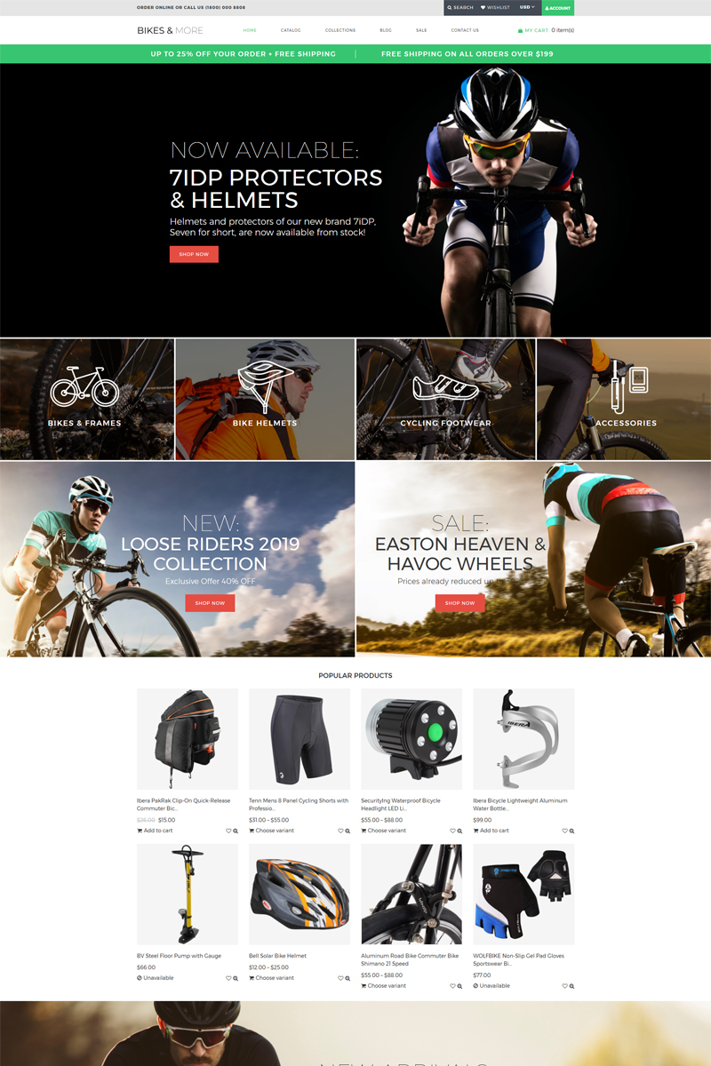 Bikes & More - Bike Shop Modern Shopify Theme