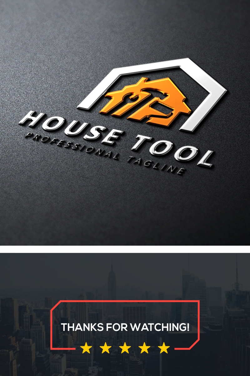 House Tool Logo Template