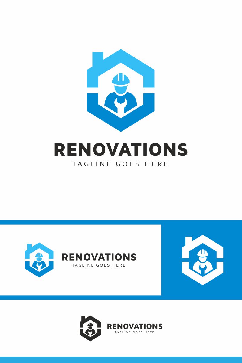 Renovations Logo Template