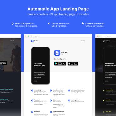 Page Ios Landing Page Templates 78902