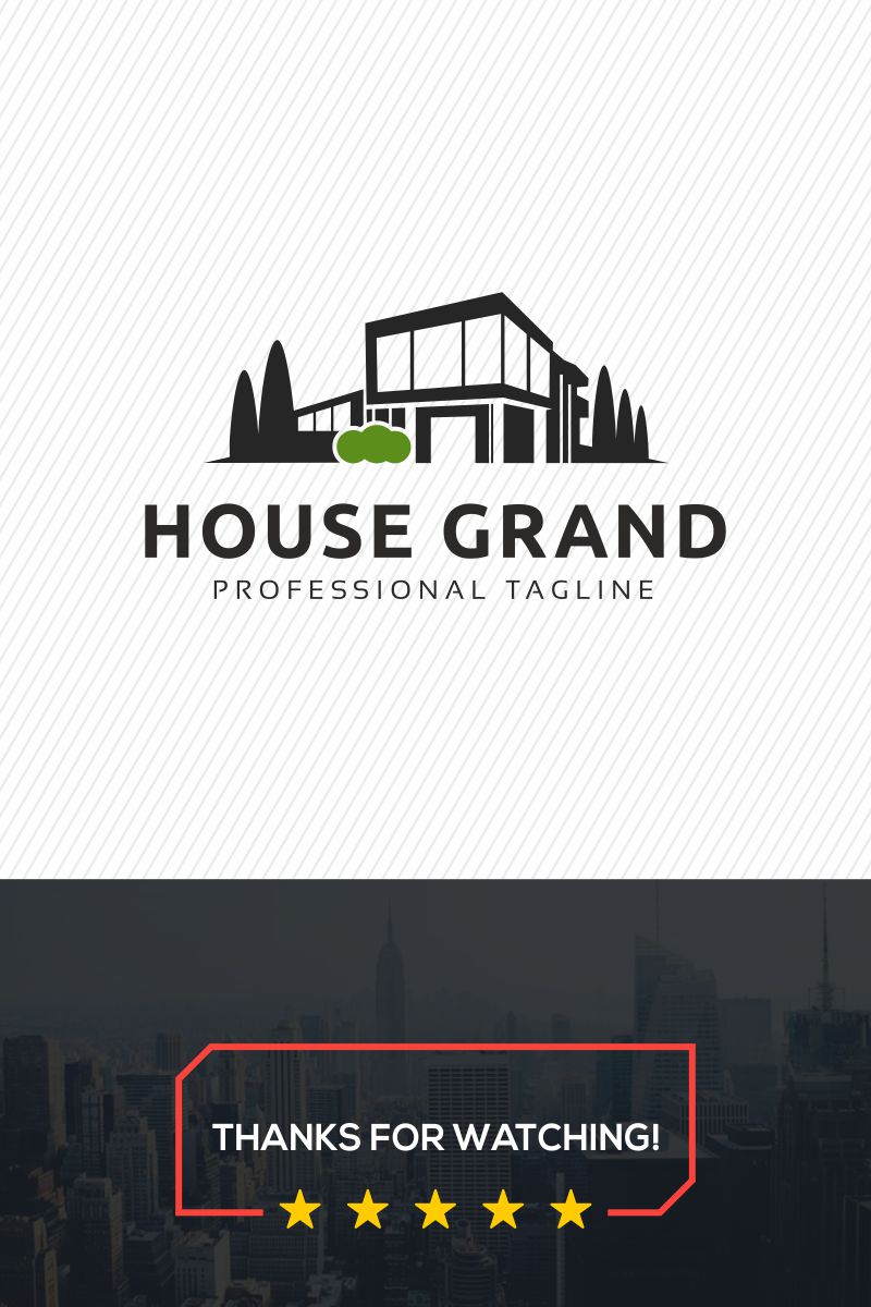 Modern House Logo Template