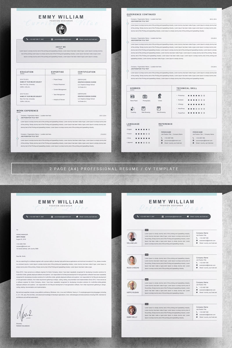 Emmy Resume Template