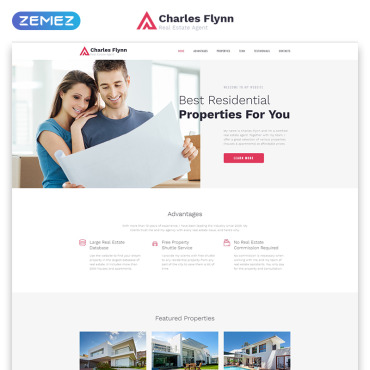 House Realestate Landing Page Templates 79027