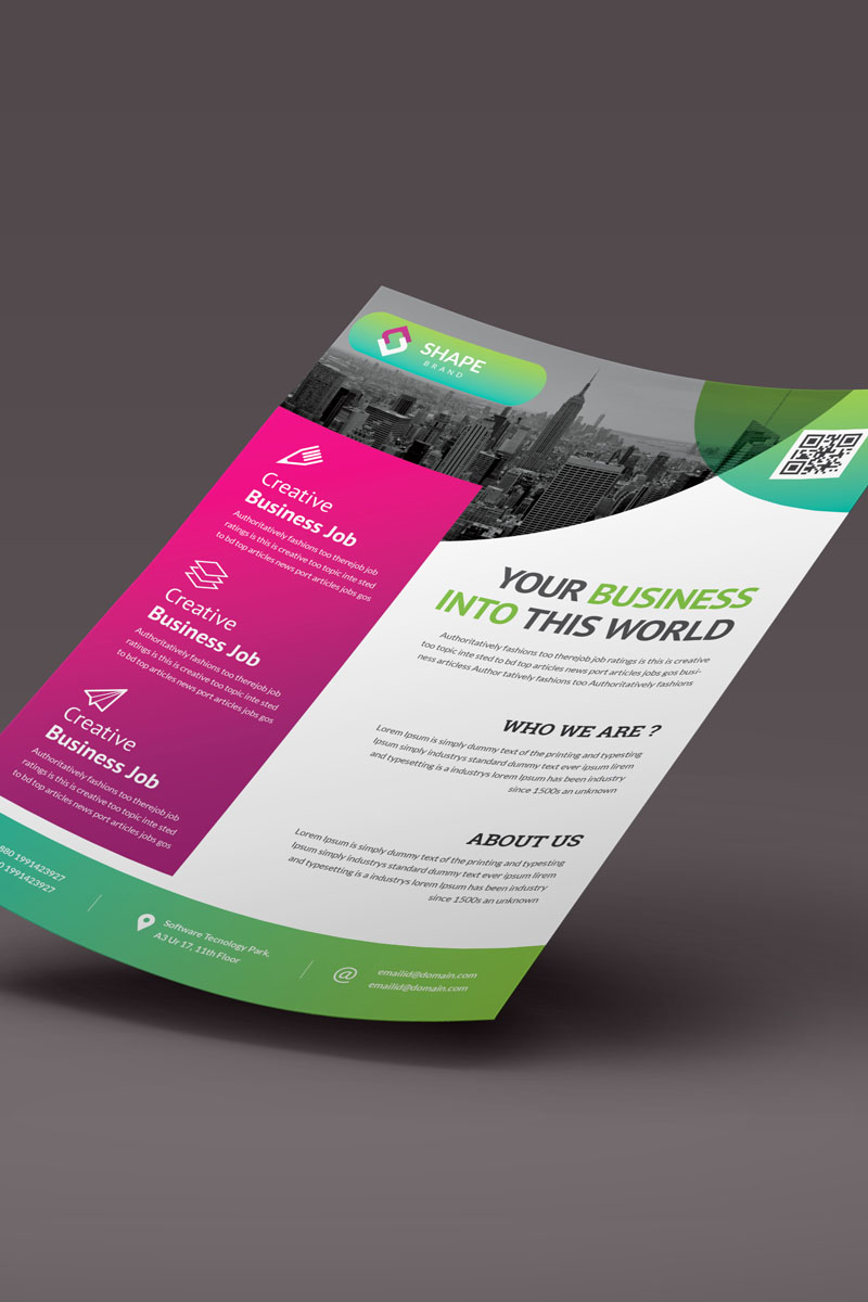 Symple Morden Business Flyer - Corporate Identity Template