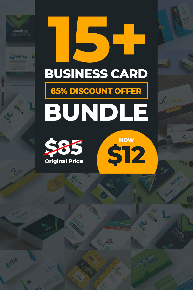 17 Business Card Bundle - Corporate Identity Template