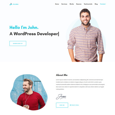 Business Clean Landing Page Templates 79094