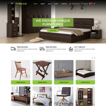 Store Ecommerce PSD Templates 79115